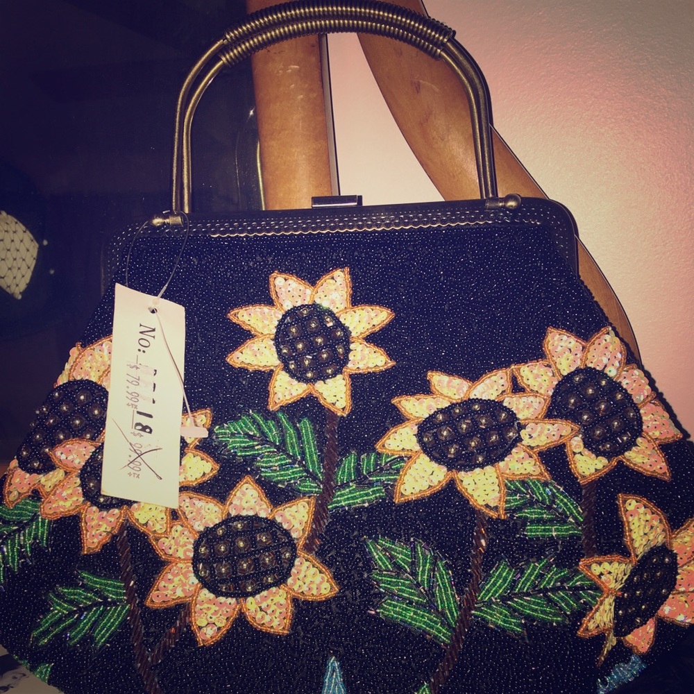 Sun flower purse